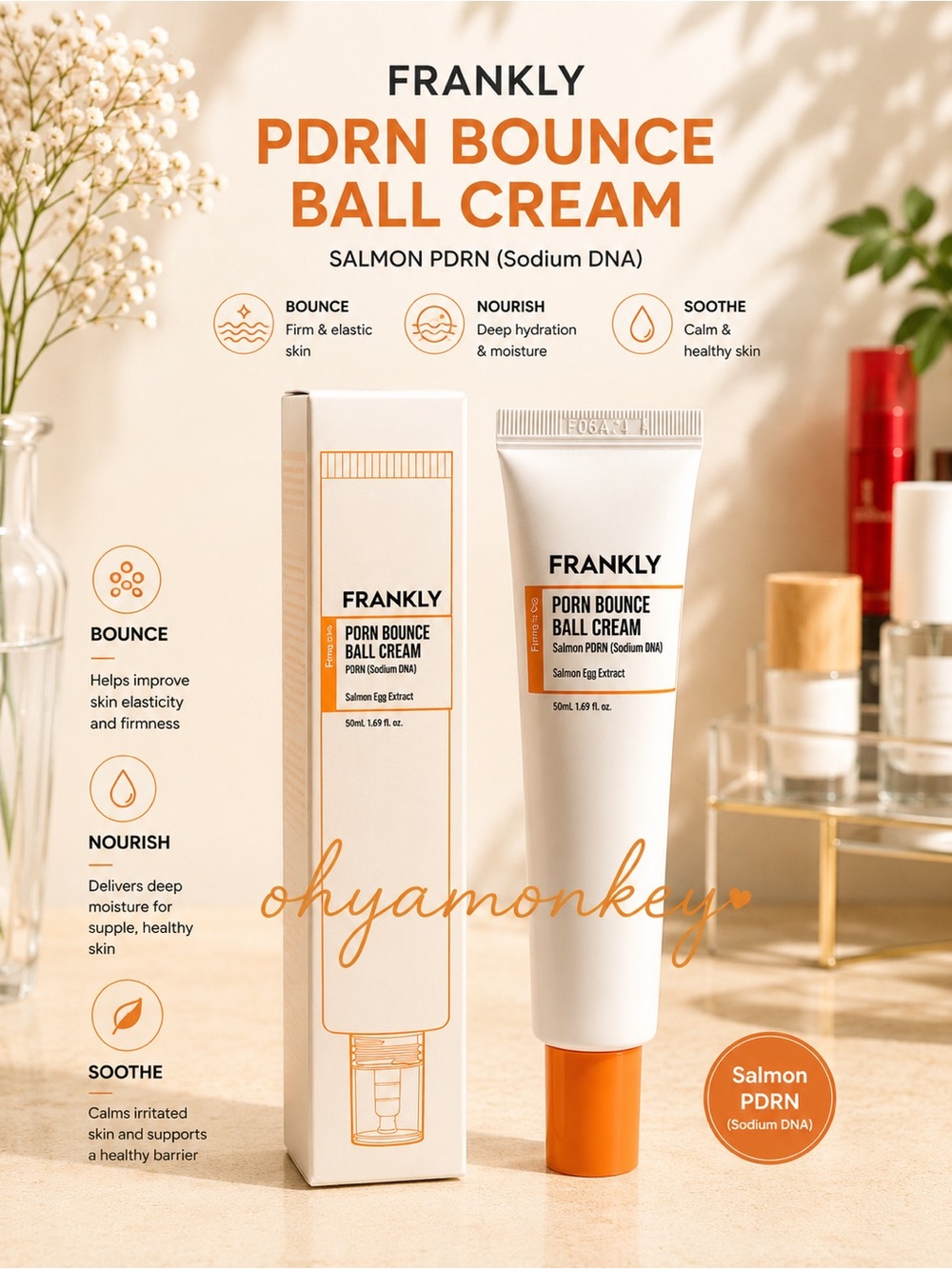 Frankly PDRN Bounce Ball Cream